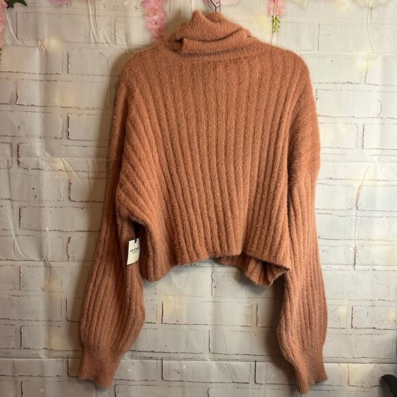 Ultra fuzzy Arizona Jean co ribbed cowl neck sweater size XXL - Picture 9 of 10